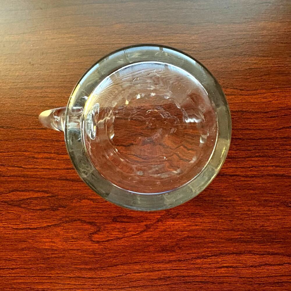 Set of 6 Antique Crystal Irish Coffee Mugs Etched Elegant Hot Toddy Glasses 10oz - Picture 8 of 11